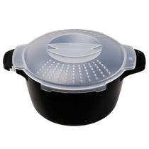 Vaporizador de microondas ReneeChef 750 ml 1 litro sem BPA Vaporizador de microondas ReneeChef 750 ml 1 litro sem BPA