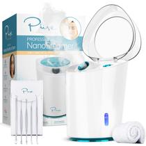 Vaporizador facial Pure Daily Care NanoSteamer PRO 4 em 1 preto