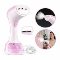 Vaporizador Portátil P/ Roupas Passadeira A Vapor Desamassa Cor:Rosa