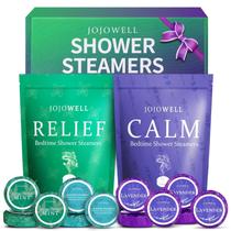 Vaporizadores de banho JoJowell Aromatherapy, pacote com 12 óleos essenciais Vaporizadores de banho JoJowell Aromatherapy, pacote com 12 óleos essenciais