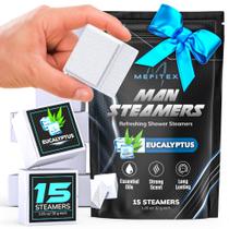 Vaporizadores de banho Mefitex Eucalyptus Aromatherapy Men, pacote com 15