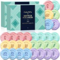 Vaporizadores de chuveiro CalmNfiz, pacote com 60 bombas de banho Vaporizadores de chuveiro CalmNfiz, pacote com 60 bombas de banho