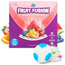 Vaporizadores de chuveiro Tub Works Fruit Fusion Kids, pacote com 12 Vaporizadores de chuveiro Tub Works Fruit Fusion Kids, pacote com 12