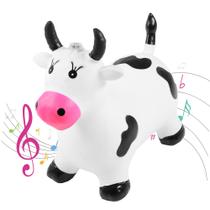 Vaquinha Cavalo Upa Upa Brinquedo Vaca Para Crianças Com Som - Bee Toys