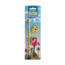 VAR Kit Lápis HB Leo&Leo com Apontador e Borracha Escolha VAR Kit Lápis HB Leo&Leo com Apontador e Borracha Escolha