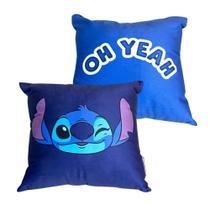 VAR Unidade Almofada Colecionável Stitch Disney Fibra Veludo 25x25cm Zona Criativa VAR Unidade Almofada Colecionável Stitch Disney Fibra Veludo 25x25cm Zona Criativa