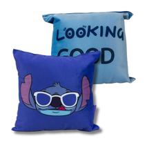 VAR Unidade Almofada Colecionável Stitch Disney Fibra Veludo 25x25cm Zona Criativa VAR Unidade Almofada Colecionável Stitch Disney Fibra Veludo 25x25cm Zona Criativa