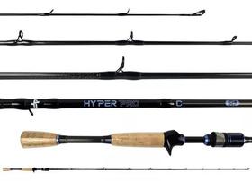 Vara albatroz hyper pro 1.68m 10.20lbs interiça p/carretilha