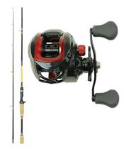 Vara Albatroz Topaz 1,68m 6-12lbs + Carretilha - Recolhimento 8.1:1 (Ref. 22)