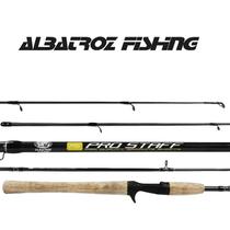 Vara Carretilha Albatroz Carbono Pro Staff 562 1,68m 10- 20lbs