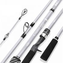 Vara Carretilha Carbono Im8 Premium Garbus Pro Makis Fishing Tamanho:Vara 2,10mt Vara Carretilha Carbono Im8 Premium Garbus Pro Makis Fishing Tamanho:Vara 2,10mt