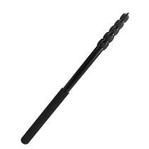 Vara de boom, Bastão, Pole p/Microfone Shotgun,Overhead,Coral,3 m, rosca 3/8 "c/ bag,preto,Alumínio