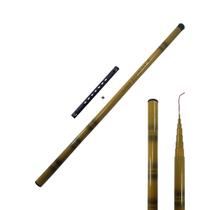 Vara de Mão Bambu 2,7 Telescópica 60% Carbono Modelo Bamboo