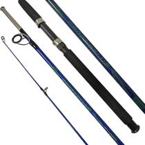 Vara de Molinete Makis Fishing Crocodilus 40lbs 1,80mt Azul Vara de Molinete Makis Fishing Crocodilus 40lbs 1,80mt Azul