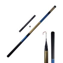 Vara de Pesca 100% Fibra de Vidro 3m de Mão Telescópica