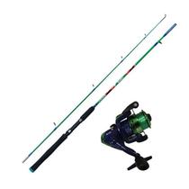 Vara de Pesca 1,68 m com Molinete 200 m Plusfish Verde