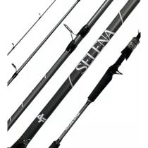 Vara de Pesca 1,68mt Grafite Tubular 2Partes Leve Carretilha