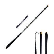 Vara De Pesca 4,5m 100% Fibra de Carbono Ultra Leve de Mão