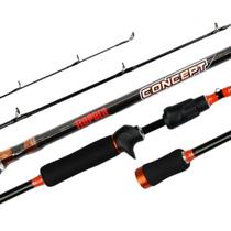 Vara de Pesca Carretilha Rapala Concept 5.8 H 1,73m 17-25 Lbs Inteiriça