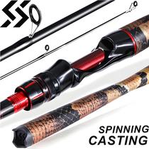 Vara De Pesca De Fibra De Carbono Ultraleve 1,98 M Sougayilang Carp Pike Spinning Max Drag 5kg Pesca