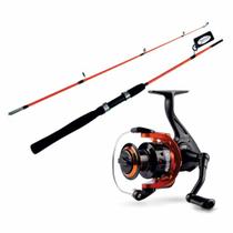 Vara de Pesca MAKALU 1,65m P/ Molinete C/ Molinete Ikaros 4000 Vara de Pesca MAKALU 1,65m P/ Molinete C/ Molinete Ikaros 4000