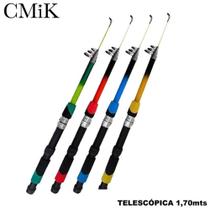 Vara De Pesca Para Molinete Telescópica Cmik 1,70mts 12-20Lbs