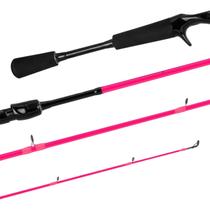 Vara de Pesca Saint Accept 581BC 1,73m 7-17lb Rosa Para Carretilha Inteiriça