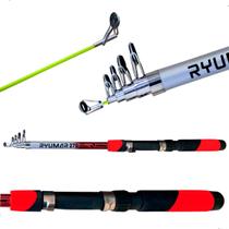 Vara De Pesca Telescópica 2,70m Para Molinete Fibra De Vidro Leve E Resistente Pesca Iniciante Promoção Ryumar Summer Vara De Pesca Telescópica 2,70m Para Molinete Fibra De Vidro Leve E Resistente Pesca Iniciante Promoção Ryumar Summer