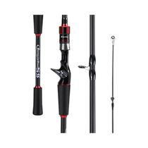 Vara De Pesca Ultraleve De Fibra De Carbono, 1.8m, 1.98m, 2.1m, 4 Seções, Isca, Vara De Carpa, 5kg,