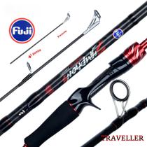 Vara De Pesca Ultralight Fast Baitcasting BIUTIFU T800 Carbon Mini Traveller 3.0/2.4/2.1/1.8m