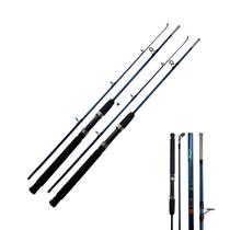Vara Duas Partes Para Molinete Crocodile Fibra de Vidro Pesca 1,50m Kit 2 Un