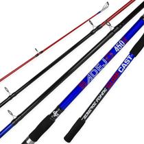 Vara Fibra Vidro Badejo Surf 4,5 metros 3 Partes Desmont.