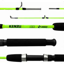 Vara Molinete 2 Partes Kenzu Summer 1,80m 10 20lbs Maciça Leve Pesqueiro Tilápia Traíra Tucunaré Jundiá Matrinxã Dourado