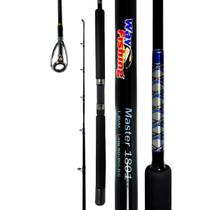 Vara Molinete Pesca Pesada Way Fishing Master 1,80m 60-80lbs Inteiriça Vara Molinete Pesca Pesada Way Fishing Master 1,80m 60-80lbs Inteiriça