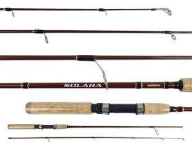 Vara Molinete Shimano Solara New 5'6" (1,65m) 2-6lbs SLS56UL2A - 2 Partes
