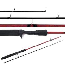 Vara Para Carretilha 6'0 (1,80m) 20-45lbs - 2 Partes Ação Lenta