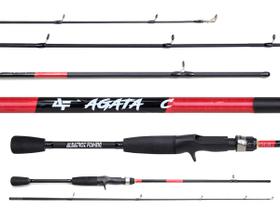 Vara Para Carretilha Albatroz Agata 6'0" (1,80m) 6-12Lbs C602 - 2 Partes
