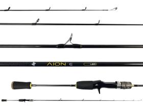 Vara Para Carretilha Albatroz Aion Solid Carbon 5'6" (1,68m) 8-17lbs C168 - Inteiriça Vara Para Carretilha Albatroz Aion Solid Carbon 5'6" (1,68m) 8-17lbs C168 - Inteiriça