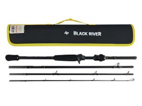 Vara Para Carretilha Albatroz Black River 6 0 (1,80m) 12-25lbs - 4 Partes Vara Para Carretilha Albatroz Black River 6 0 (1,80m) 12-25lbs - 4 Partes