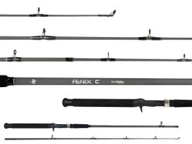 Vara Para Carretilha Albatroz Fênix 6'0" (1,80m) 10-20lbs 1802 - 2 Partes