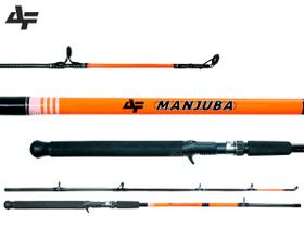 Vara Para Carretilha Albatroz Fishing Manjuba 6'0" (1,80m) 10-20Lbs - C1802 - 2 Partes