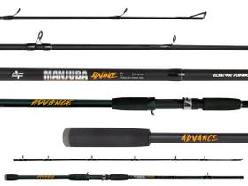 Vara Para Carretilha Albatroz Fishing Manjuba Advance 7'0" (2,10m) 20-50lbs C2102 - 2 Partes