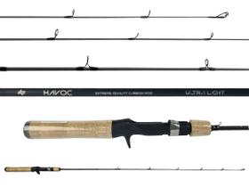 Vara Para Carretilha Albatroz Havoc 4'6" (1,37m) 2-6Lbs C1371 - Inteiriça