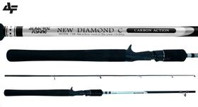 Vara para Carretilha Albatroz New Diamond 5"0" (1,50m) 6-12Lbs C502M - 2 Partes