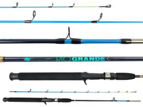 Vara Para Carretilha Albatroz Rio Grande 6'0" (1,80m) 12-20lbs C1802 - 2 Partes Vara Para Carretilha Albatroz Rio Grande 6'0" (1,80m) 12-20lbs C1802 - 2 Partes