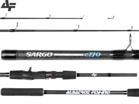 Vara Para Carretilha Albatroz Sargo Carbon 9'0" (2,70m) C2703 - 3 Partes