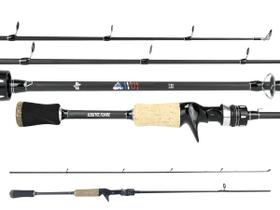Vara Para Carretilha Albatroz Savoy 6'0'' (1,80m) 8-17Lbs - 602C - 2 Partes