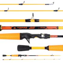 Vara Para Carretilha Albatroz Topaz Color Edition 6'0" (1,80m) 6-12lbs C602 - 2 Partes