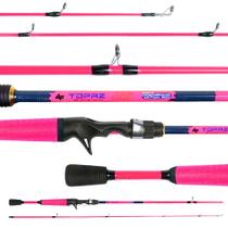 Vara Para Carretilha Albatroz Topaz Pink Edition 5 6 (1,68m) 6-12lbs C562 - 2 Partes