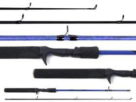 Vara Para Carretilha Cmik 80% Carbono 6'0" (1,80m) 18-28lbs - 2 Partes